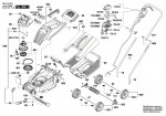 Bosch 3 600 H85 B05 Rotak 32 R Lawnmower 230 V / Eu Spare Parts